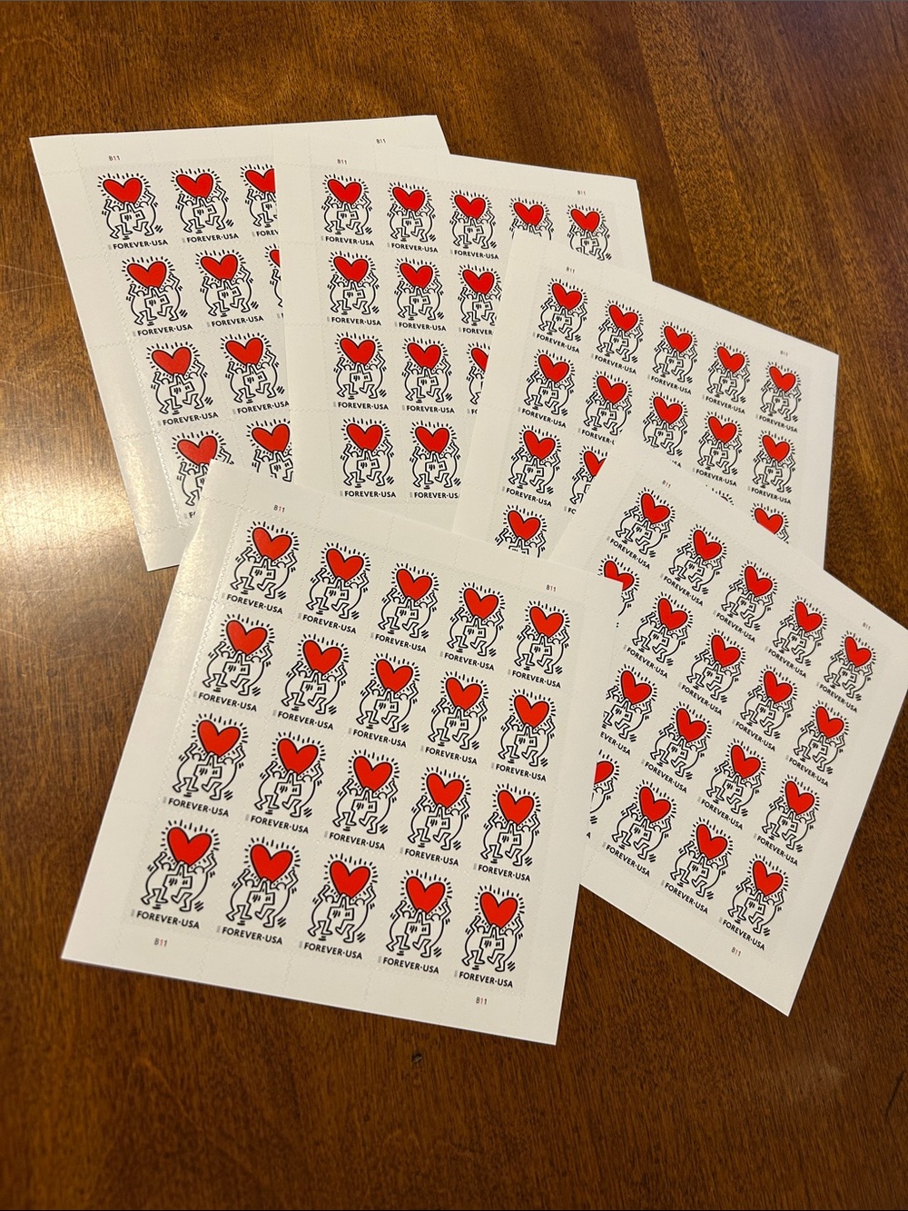 USPS Forever Stamp Sheets - 100 stamps